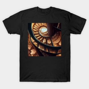 spiral staircase 02 T-Shirt